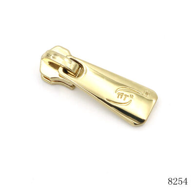 Matte Gold Zipper Puller Corrosion Resistant Zipper Slider Puller Anti Fade