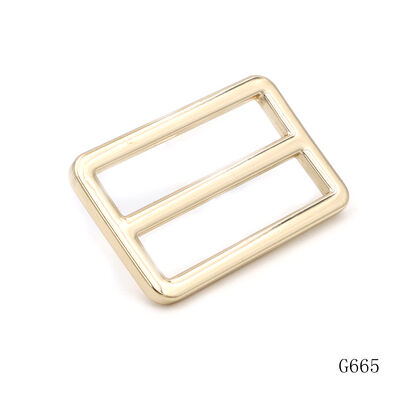 Bag Accessories Metal Tri-glide Sliders Premium 38mm Strap Adjusters Buckle