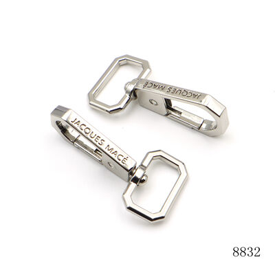 Unique Design Bag Swivel Snap Hook Hexagonal Carabiner Custom Logo Bag Hardware Hook
