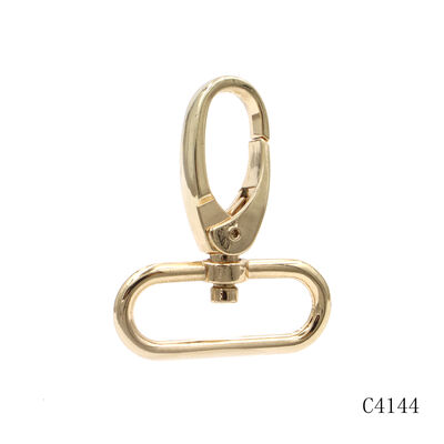 Gold Metal Swivel Snap Hook Alloy Swivel Carabiner Clasp Hook For Handbag Hardware Accessories