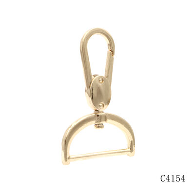Gold Metal Swivel Snap Hook Clasp for Bags Custom Swivel Carabiner Hardware Manufacturer
