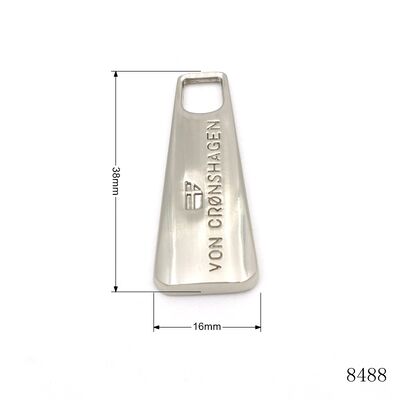 Quality Metal Zipper Puller Tab Die Casting Alloy Zip Puller Head with 3# 5# Slider for Bag Accessories 