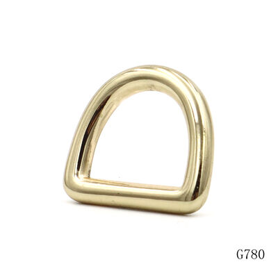 Quality Metal D Ring Buckle 16mm Bag Strap Adjust Buckle Dog Collar D Ring Connector