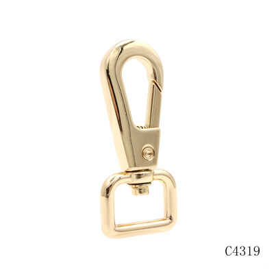 Premium 13mm Metal Snap Hook for Key Chain Clasp Small Bag Swivel Snap Hook