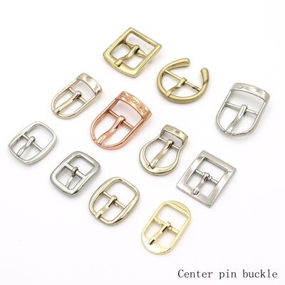19mm Gold Plated Corrosion Resistant Metal Pin Buckle for Bags and Belts