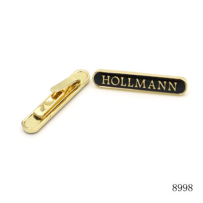 Slim Enamel Name Plates Oval Custom Logo Tags For Handbags And Bag
