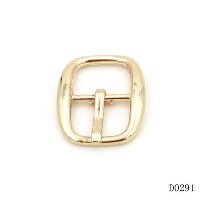 Gold Metal Pin Buckle Zinc Alloy Watch Pin Buckle 14mm For Belts