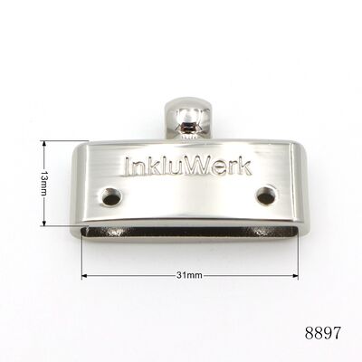 OEM ODM Keychain Fob Hardware Anti Fade Metal Strap Hardware