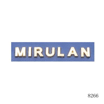 Quality Bag Hardware Metal Letter Logo Plate Custom Metal Separate Letter Logo for Lady Handbag