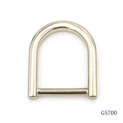 Purse D Ring Hardware Zinc Alloy Cast D Ring For Leather Bag Making Accessories