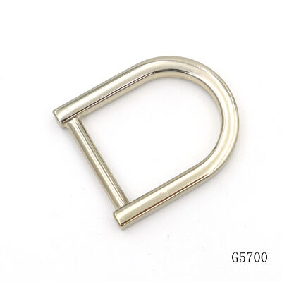 Purse D Ring Hardware Zinc Alloy Cast D Ring For Leather Bag Making Accessories