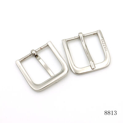 High Quality Custom Logo Engraved Pin Buckle Bar Buckle For Handbags Hardware Accessories