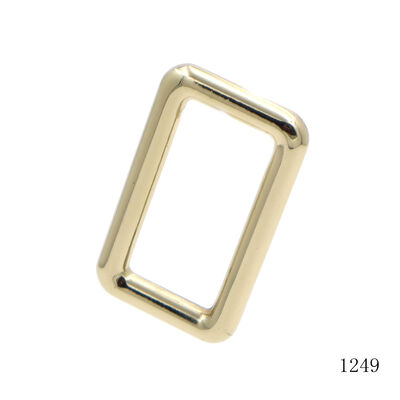 32mm Webbing Strap Buckle Metal Rectangle Zinc Alloy Square Buckle Ring for Leather Bags