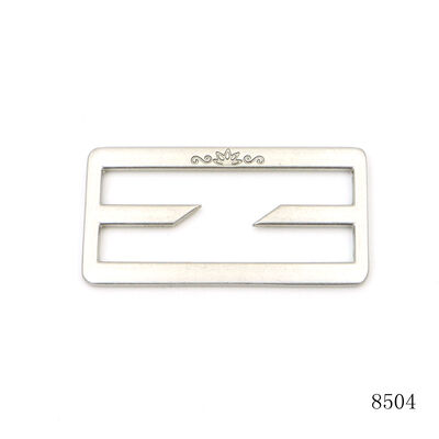 50mm Matte Black Tri Glide Buckle Center Bar Break Custom Engrave Logo