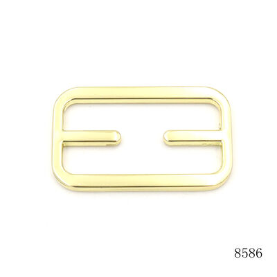 38mm Shiny Gold Metal Triglide Slide Adjuster Buckle Custom Logo Hardware Buckle for Purse strap
