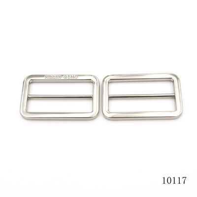 Quality Bag Strap Buckle 40mm Webbing Adjusted Buckle Custom Metal Triglide Slide Buckle for Bags