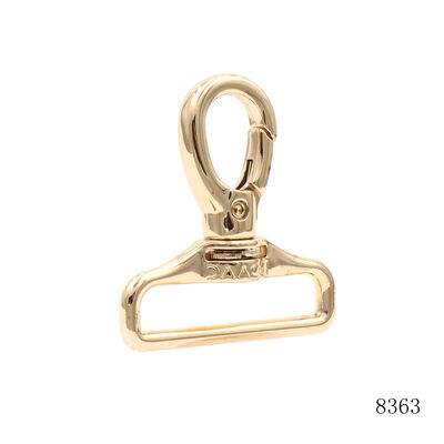 2 Inch Square Ring Swivel Snap Hook Middle East Design Round Head carabiner for Bag Strap