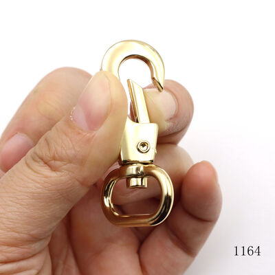 Bag Accessories Metal Snap Hook 20mm Bag Snap Hook Keychain Holder Hook Clip