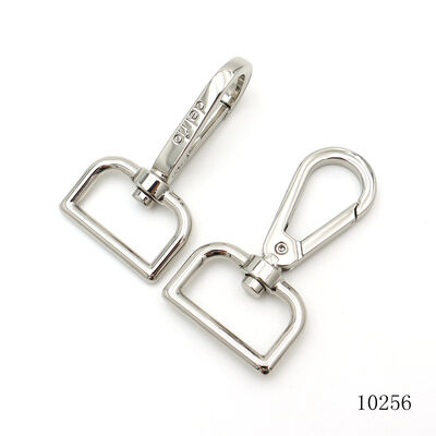 Bag Parts & Accessories 1" Inch Metal Snap Hook Customized Logo Durable Swivel Hook