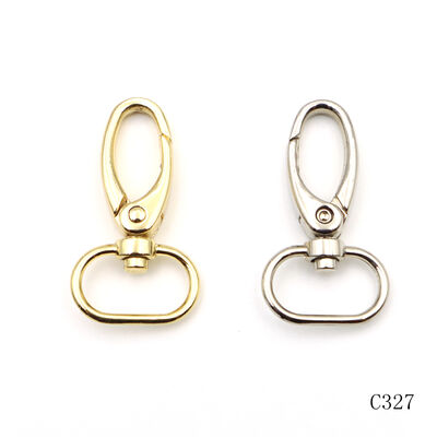 Gold Nickel 20mm Metal Swivel Snap Hook Metal Clasp Hooks For Handbag Hardware Accessories