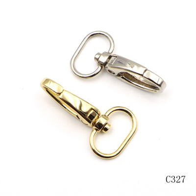 Gold Nickel 20mm Metal Swivel Snap Hook Metal Clasp Hooks For Handbag Hardware Accessories