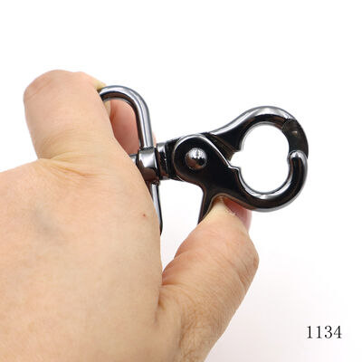 Heavy Duty Swivel Trigger Snap Hook 38.5mm Inner Width Leather Bag Shoulder Strap Clasp for Tool Bag Hardware