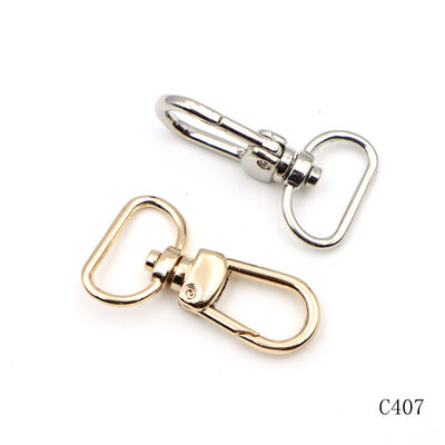 Gold Nickel 19mm Small Snap Hook For Bag Durable Bag Accessory Hook