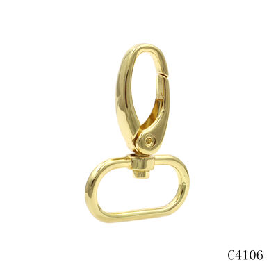 Bag Accessories Durable Metal Snap Hook 26mm Manufacturer Metal Carabiner Swivel Snap Hook Dog Clip