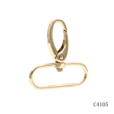 Top Quality 38mm Handbag Hook Clip Zinc Alloy Swivel Hook Snap Hook For Bags