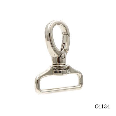Nickel Metal Swivel Snap Hook Zinc Alloy Swivel Clasp Hook For Bag Hardware Accessories