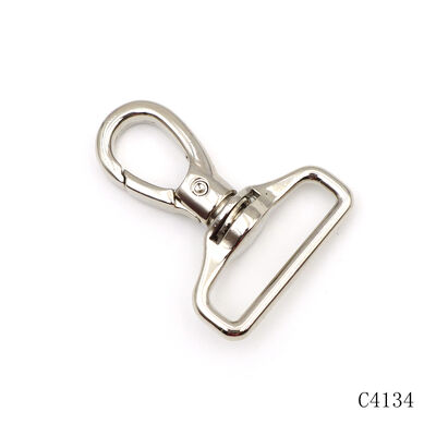 Nickel Metal Swivel Snap Hook Zinc Alloy Swivel Clasp Hook For Bag Hardware Accessories