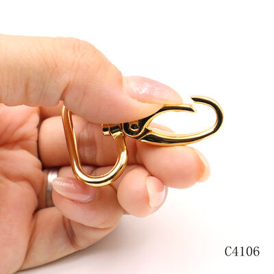 Bag Accessories Durable Metal Snap Hook 26mm Manufacturer Metal Carabiner Swivel Snap Hook Dog Clip
