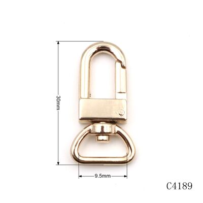 Quality Metal Keychain Clasp Hook OEM ODM Metal Snap Hooks Bag Accessories