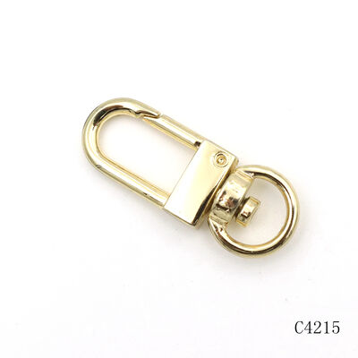 Metal Key Chain Clasp Small Metal Swivel Snap Hook Dog Clips Eco Friendly Hardware