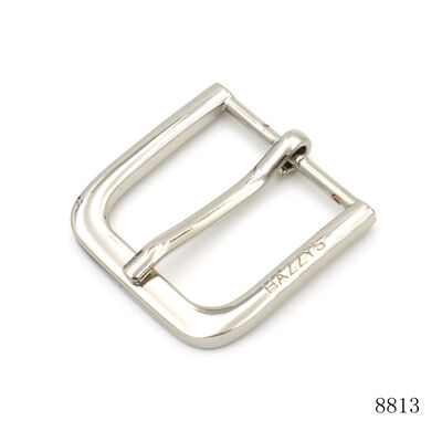 High Quality Custom Logo Engraved Pin Buckle Bar Buckle For Handbags Hardware Accessories