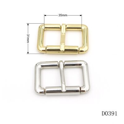Quality Silver & Gold Metal Roller Pin Buckle Bag Belt Buckle Hardware