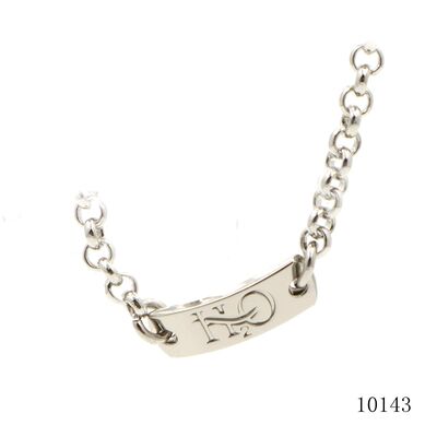 Custom Logo Engraved Square Label Zinc Alloy Metal Logo Tag Plate Brand Logo Label  For Clothing Handbag Bottle Accessories