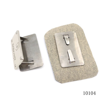 Custom Engraved Brand Nameplate Metal Logo Tag For Leather Bag