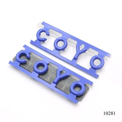 Custom Small Metal Letter Logo Zinc Alloy Die Cast Bag Metal Accessories