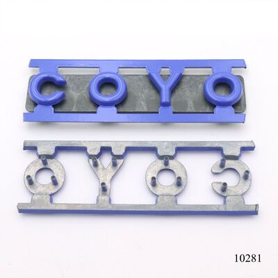 Custom Small Metal Letter Logo Zinc Alloy Die Cast Bag Metal Accessories