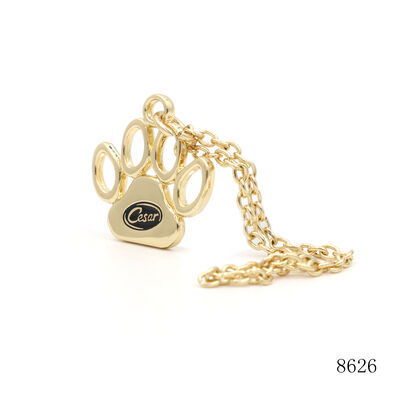 Pet Collar Accessories Metal Label Charm Tag Custom Engraved Logo Hang Tag for Decorations