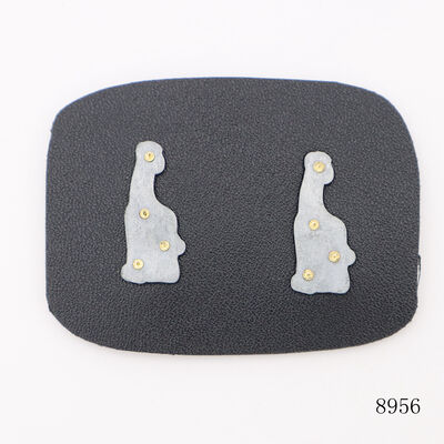 Bag Purse Metal Logo Label Custom Small Logo Pin Stud for Leather Accessories Quality Tag