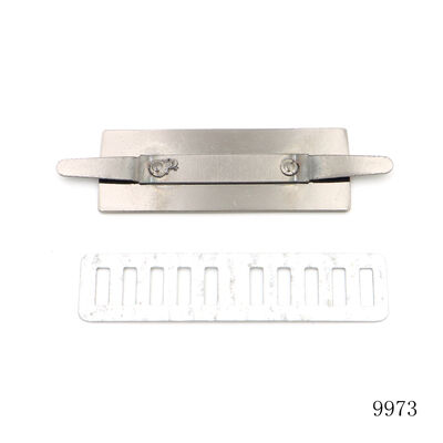 Bag Accessories Metal Logo Nameplate Custom Metal Logo Label Quality Bag Brand Name Tag Label