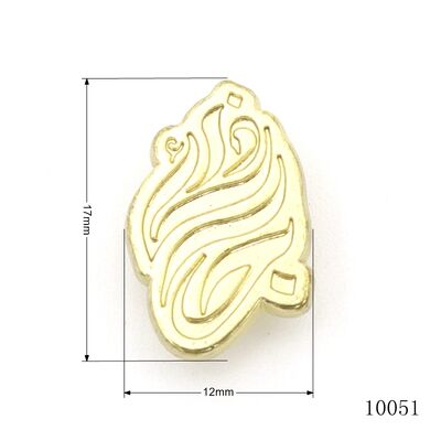 Custom Gold Metal Logo Plate With 4 Pins, Small Embossed Metal Shoe Tags, Zinc Alloy Sandals Hardware Badge For Footwear
