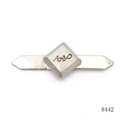 10mm Small Bag Purse Metal Label Logo Custom Engraved Logo Name Plate