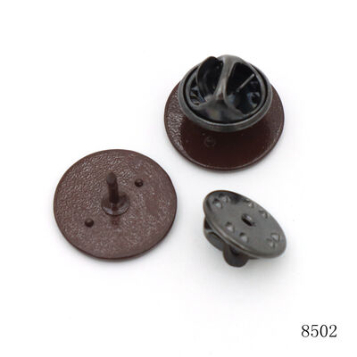 15mm Round Shape Zinc Alloy Metal Bag Plate Custom Metal Purse Logo Plate with Brand Text