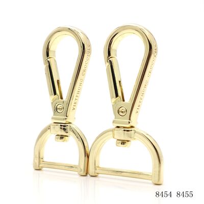 20mm Swivel D Ring Snap Hook Custom Carabiner Classical Design Metal Clasp