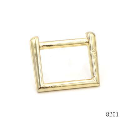 Custom Logo Metal D Ring 25mm Adjust Buckle Bag Hardware Accessories