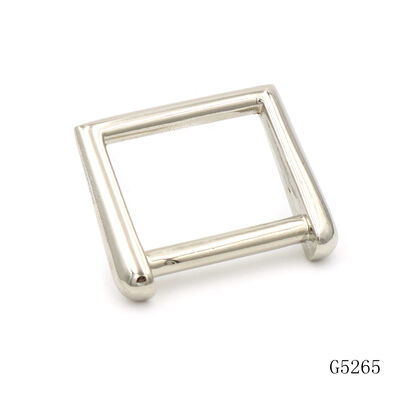 Bag Metal Buckle Manufacturer 25mm Square Metal D Ring Buckles For Bag Strap