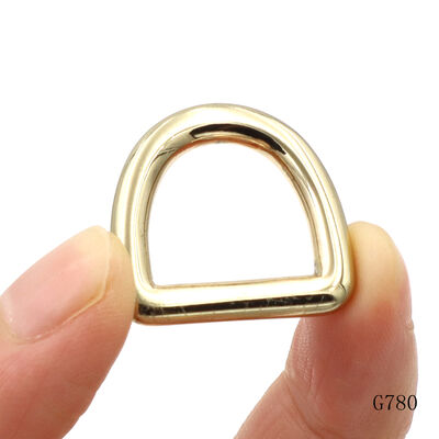 Quality Metal D Ring Buckle 16mm Bag Strap Adjust Buckle Dog Collar D Ring Connector